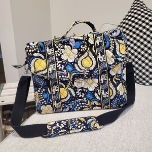 Authentic Vera Bradley laptop purse